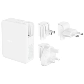 Belkin BOOST Charge  140W 4-Port GaN, 3xUSB-C 1xUSB-A  WCH014btWH