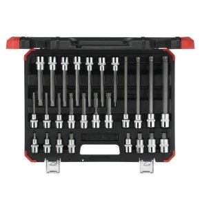 GEDORE red Screwdriver Bit Sockets 1/2  XZN 26-pieces