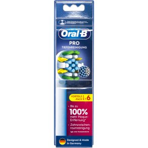 Tandbrstehoved Oral-B Pro Hvid 6 enheder