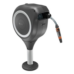 Slange hjuls Gardena RollUp � 13 mm Tr� Plastik Automatisk Gulv 15 m