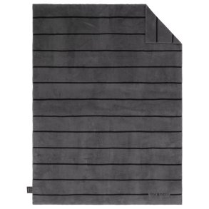 Bugatti Jacquard Blanket Grey 150x200