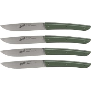 Berkel Steak knivst 4-pcs. Color green
