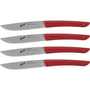 Berkel Steak knivst 4-pcs. Color red