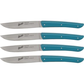 Berkel Steak knivst 4-pcs. Color petrol blue