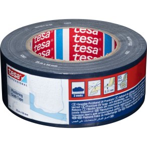 Tesa Plastering Cloth Tape 25m x 31mm blue 04363