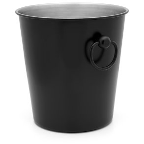 Leopold Vienna Champagne Cooler single walled black LV213008