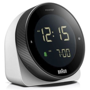 Braun BC 24 W DCF Radio alarm clock white