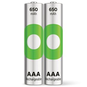 1x2 GP ReCyko NiMH Batteries AAA 650mAh DECT-Telephone