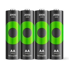 1x4 GP ReCyko Pro NiMH Battery AA/Mignon 2000mAh Pro