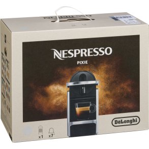 Nespresso Pixie EN 127.S by DeLonghi, silver