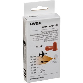 uvex com4-fI Minibox, 15 Paar, RETAIL
