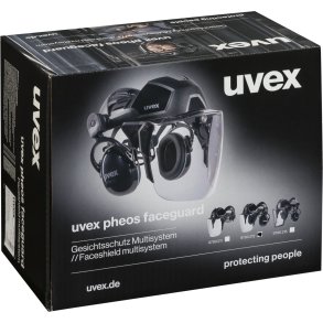 uvex pheos faceguard PC Visier mI GHS