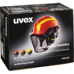 uvex Waldarbeiterset gelb