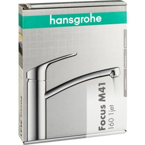 Hansgrohe Focus M41 Single lever Kitchen Mixer 160 1jet chrome