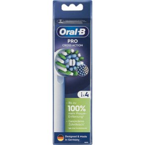 Tandbrstehoved Oral-B Pro Cross Action 4 enheder