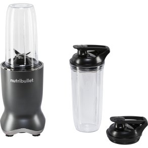 NutriBullet NB1206DGCC blender 0,9 L Bordplade blender 1200 W Sort, Transparent