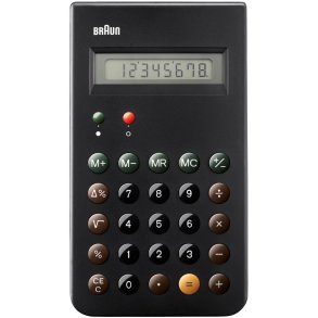 Braun	BNE 001 BK Calculator