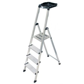 Krause	Secury Folding ladder silver