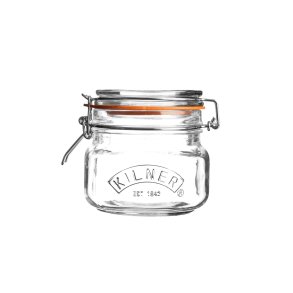 Kilner Firkantet Clip Top Glas 0,5L - 800220