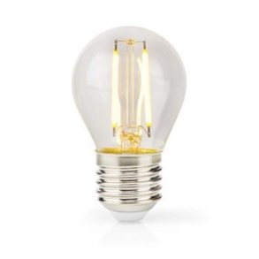 LBFE27G451 - Nedis LED gl�dep�re E27 | G45 | 2 W | 250 lm | 2700 K | Varm Hvid | Antal lamper i emba