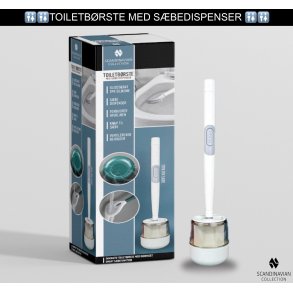 Stock Toiletb�rste m s�bedispenser / Cll:40