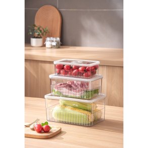 Scandinavian Collection Opbevaringsbtter  3 dele m/dato