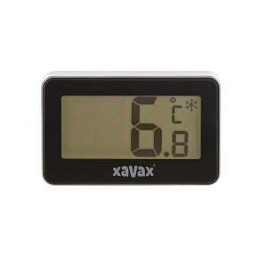 00185853 - Xavax Thermometer Digital for Refrigerator Freezer Black - 185853-4047443489067