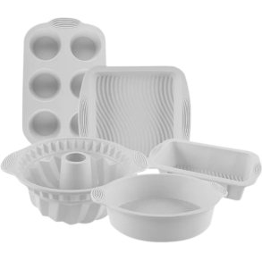 Silikonebagest med 5 dele i gr