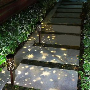 Zira solar lanterne m. mnster - 2 pak 