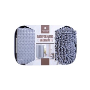 Badevrelsesst: Badeforhng + bademtte 