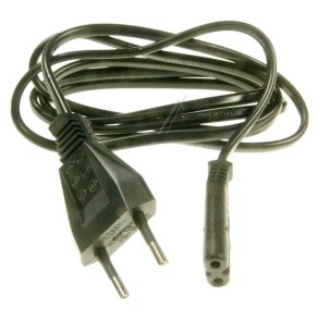 NETLEDNING VDE M/8-TALSSTIK 1,5M SORT