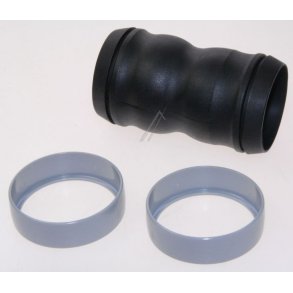 22344400 GUMMIMUFFE SORT + 2 RINGE GR� GM80