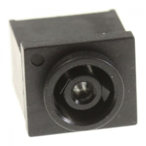 3722-003692 JACK-DC POWER,2P,6.35PI,SN,BLK,12.4X10.8