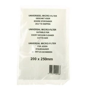 UNIVERSAL MIKROFILTER 200X250MM (KLIPPES TIL EFTER BEHOV)