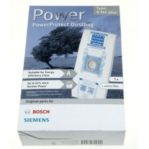 00577549 ST�VSUGERPOSER (5 STK.) + 1 MIKROFILTER