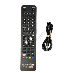 FREEDOM SUPTUB003 UNIVERSAL FJERNBETJENING, USB-C PROG. 4-IN-1 SORT