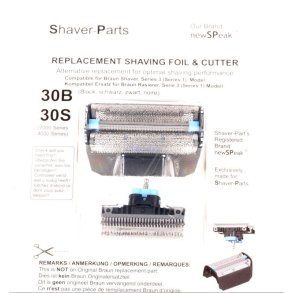 30B SK�REHOVED KOMBIPAK ALTERNATIV TIL BRAUN 30B / 30S