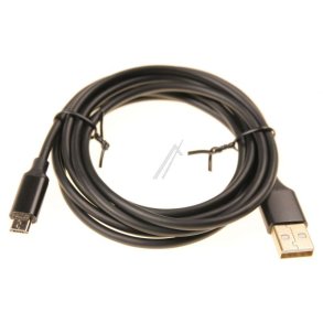 MIKRO USB DATAKABEL, 3A, SORT, 1,8M