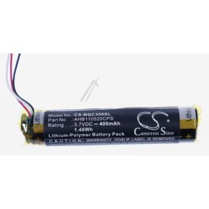 3,7V-400MAH LI-POLYMERBATTERI ALTERNATIV TIL BOSE QC 35 H�RETELEFON