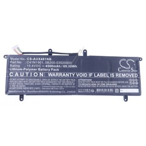 15,4V-4500MAH LI-ION BATTERI ALTERNATIV TIL ASUS LAPTOP
