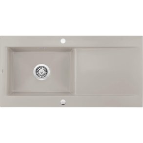 1-bowl ceramic sink with drainer