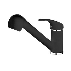 Kitchen faucet with pull-out spout