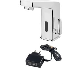 Touchless washbasin mixer with temperature control - 230/6V