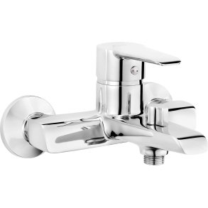 Wall-mounted bathtub mixer