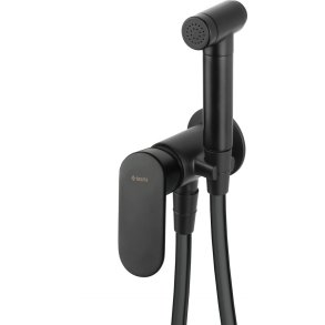 Concealed bidet mixer with bidetta shower head