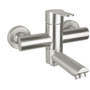 Wall-mounted bathtub mixer