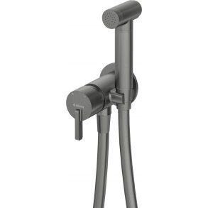 Concealed bidet mixer with bidetta shower head