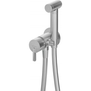 Concealed bidet mixer with bidetta shower head