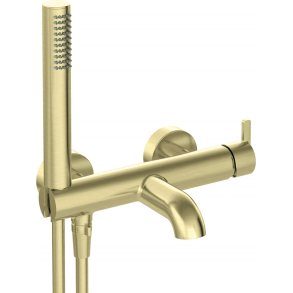 Bathtub mixer with shower set