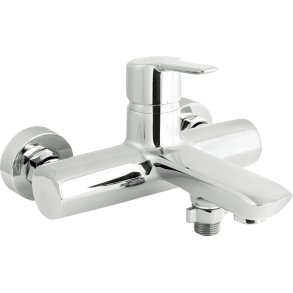 Wall-mounted bathtub mixer with 1 handle